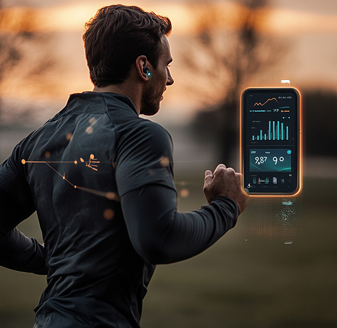AI app and fitness tracking device - Aquil Tech Labs